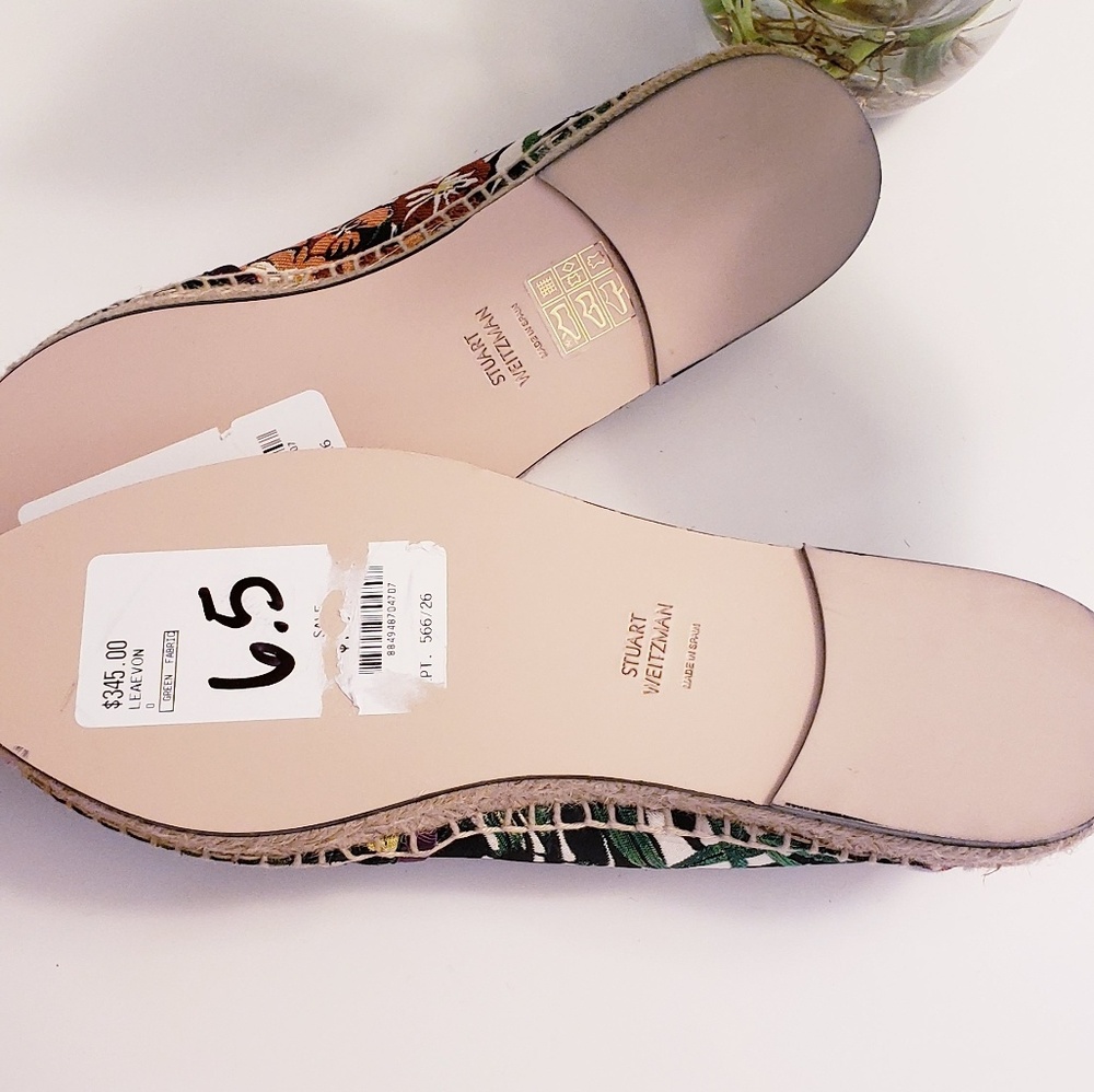 HPππ NEW Stuart Weitzman Tropical Espadrille - Picture 6 of 8